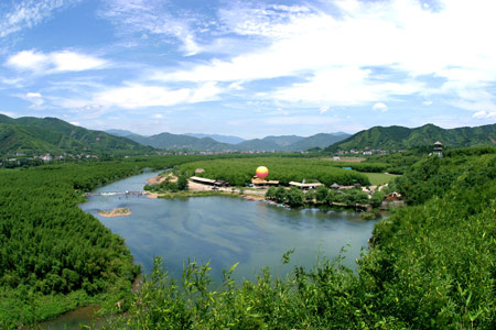 余杭双溪全景