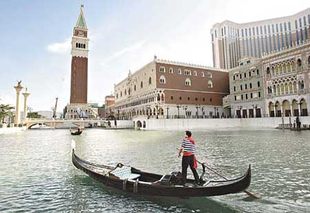澳门自由行住威尼斯人酒店