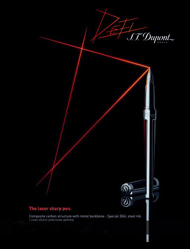 都彭(S.T.Dupont) Défi笔身设计独特新颖