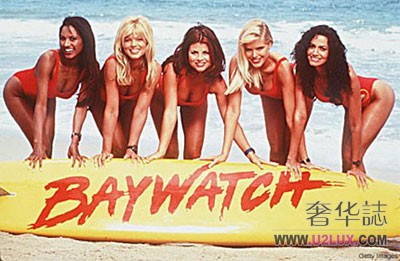 风靡数十年的美国肥皂剧《baywatch》(海岸救