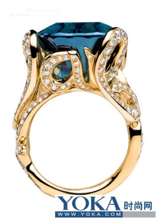 dior全球限量26件顶级碧玺戒指