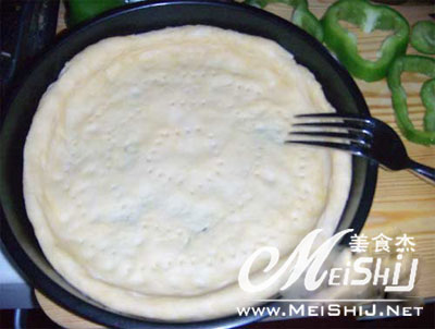 简单的美味 自制必胜客披萨