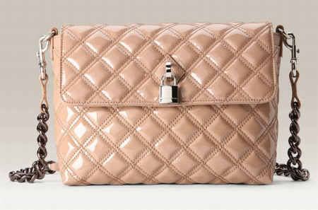 Marc jacobs家的polished quilted single' large handbag