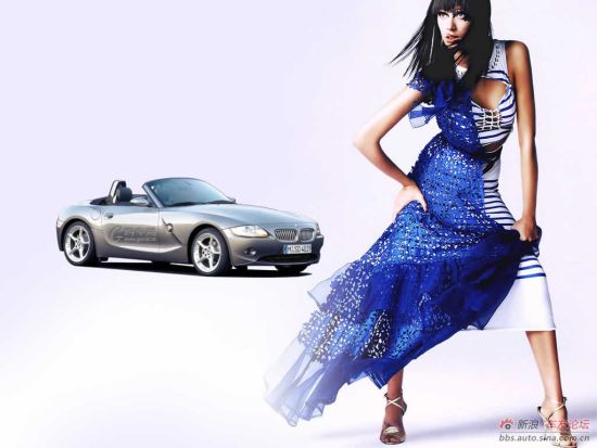 欧美香车<em>美女</em>体现另类<em>性感</em>狂野_汽车频道_新