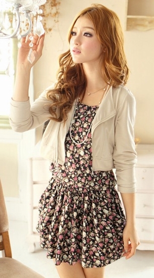 初冬乖巧女孩的保暖装扮 清新可人