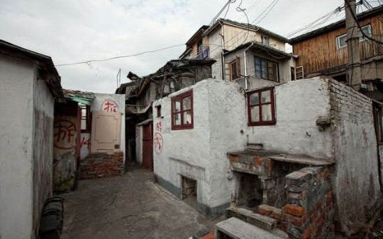 上海贫民窟街景