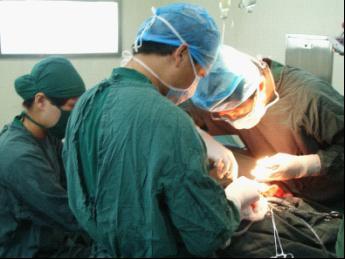 进行阴茎背神经阻断术后