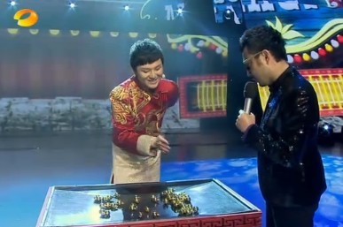 继刘谦之后  湖南 卫视 春晚 傅琰东 魔术 失败(图)_