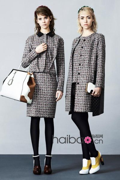 <em>芬迪</em>2012早秋系列<em>女装</em>简约与奢华搭配_新浪上