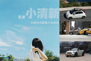 行走都市小清新 五款时尚敞篷小车推荐
