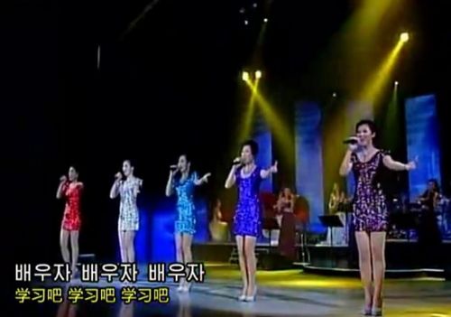 朝鲜版少女时代走红+金正恩亲自组建(多图)