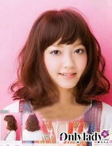 圆脸女生适合发型 教你怎样让圆脸变瓜子脸