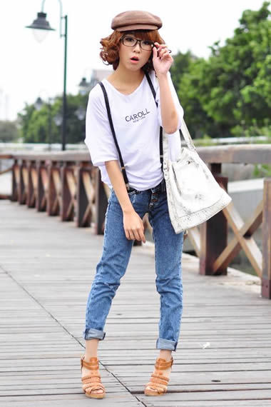 矮个女生穿衣打扮 可爱粉嫩花样多