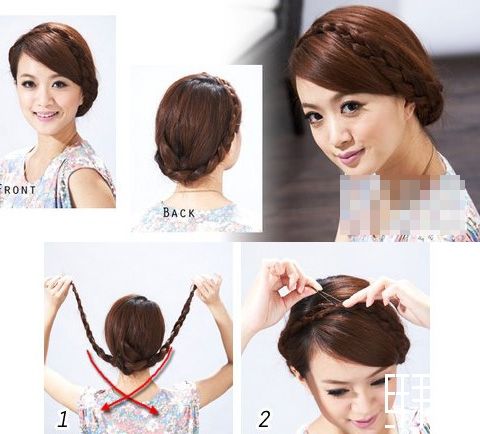 各种辫子的编法<em>自己打造</em>百变<em>发型</em>_时尚_新浪