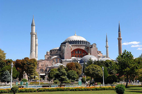 伊斯坦布尔圣索菲亚大教堂 东西文明的交汇处