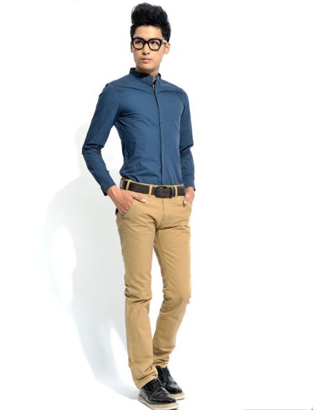 矮男生冬季服装搭配 让自己更自信的着装