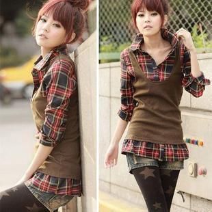 达人支招:红格子衬衫怎么搭配比较好看 _时尚_新浪上海