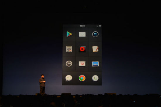 锤子手机系统发布会(图)