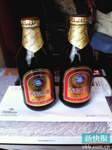 迷你吧里面的过期啤酒 迷你吧里面的过期啤酒