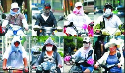 医生建议,市民高温天出行要注意防晒,避免强烈阳光引发皮肤问题。赵立荣 医生建议,市民高温天出行要注意防晒,避免强烈阳光引发皮肤问题。赵立荣