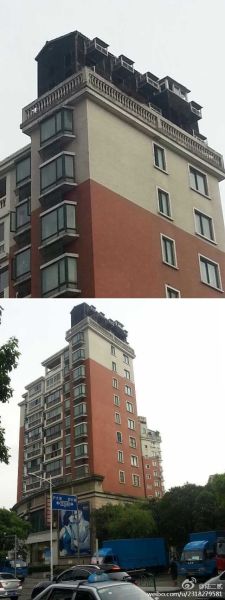 最牛违章鸽房12年不倒 图片来源:新浪微博 最牛违章鸽房12年不倒 图片来源:新浪微博