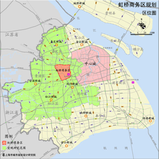 5,政策上风    虹桥商务区是上海市第十二个五年发展规划提要了然