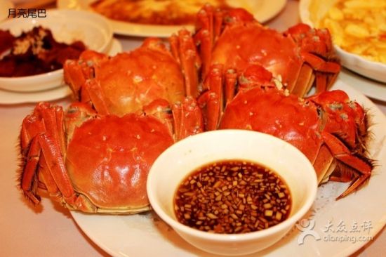 上海吃大闸蟹最好的地方:新花城蟹粉馆等