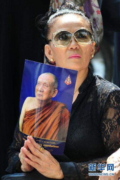 泰国僧王百岁圆寂 全国哀悼15天(6)_新浪上海