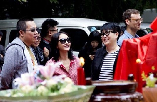 黄晓明周迅聚首撒娇(图)