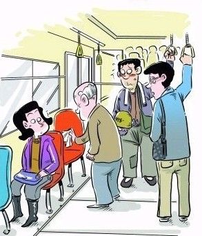 老人要求让座骂<em>脏话</em> 一屁股坐<em>女孩</em>身上(图)_新