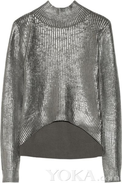 单品轻松应对零度极寒 JIL SANDER高领毛衣_