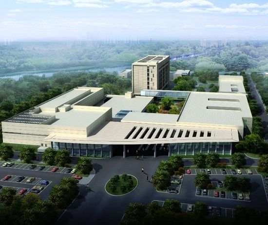 质子重离子医院位于浦东康新公路,12月25日起门诊试运行。效果图 质子重离子医院位于浦东康新公路,12月25日起门诊试运行。效果图