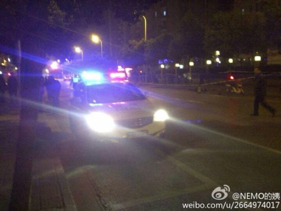 警方现场处置。 警方现场处置。