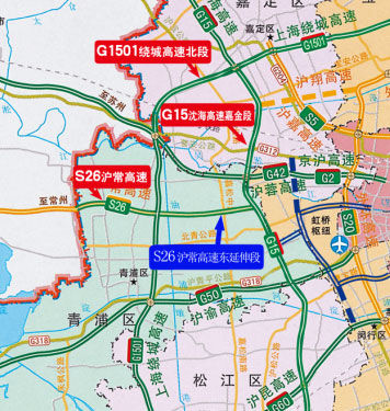 S26沪常高速公路东延伸段 S26沪常高速公路东延伸段