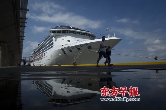 吴淞口将成为亚太地区最繁忙的邮轮港之一。杨深来 早报资料 吴淞口将成为亚太地区最繁忙的邮轮港之一。杨深来 早报资料