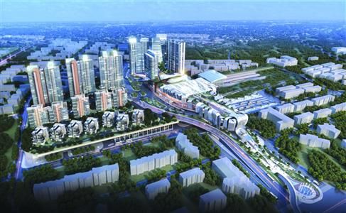 □“天空之城”效果图 □“天空之城”效果图