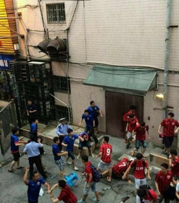 冲突现场