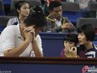 姚明携老婆女儿观战上海网球大师赛