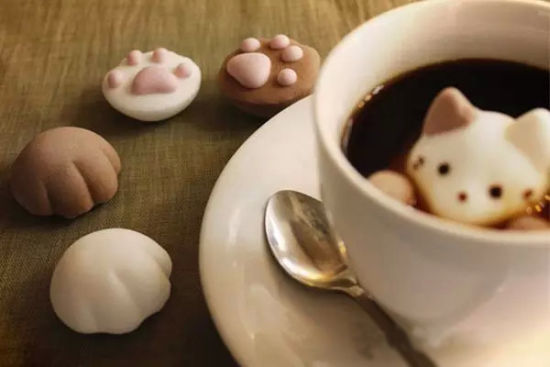 那些颜值爆表的日本美味零食 猫爪棉花糖