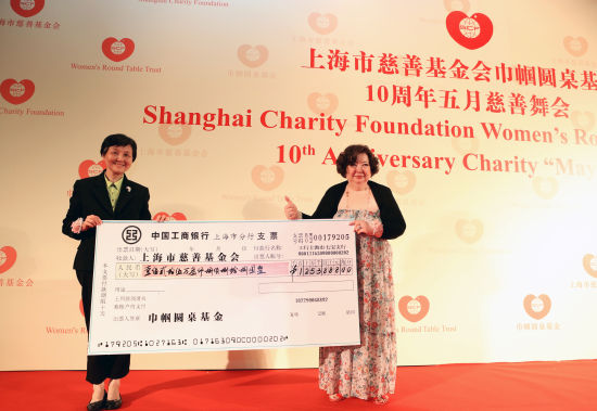 上海市慈善基金会巾帼圆桌基金第十届五月慈