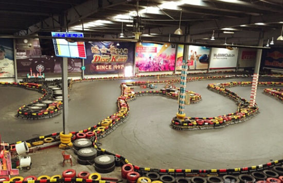 上海室内运动场馆:卡丁车等