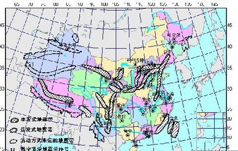 河北唐山4.8级地震 中国地震带分布图详解