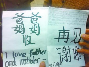 支开妈妈12岁<em>女孩跳楼</em>身亡 留遗书称做错事_新