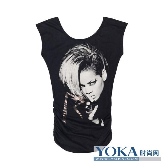 <em>zara少女装</em>trf推出蕾哈娜限量版t恤_新浪上海_