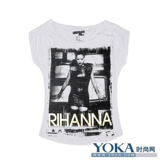 <em>Zara少女装</em>TRF推出蕾哈娜限量版T恤_新浪上海