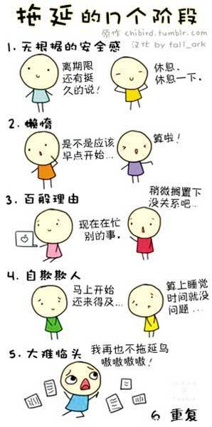 凡事喜欢拖到最后 凡事喜欢拖到最后