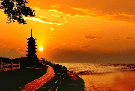 盐官观潮景区
