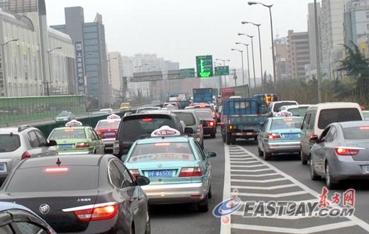 上海市公路管理处官方微博路线-途称:内环高