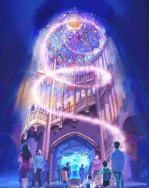 迪士尼奇幻城堡将成乐园内船载游乐项目压轴场景