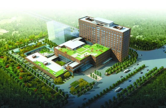 儿童医院新院外观效果图 儿童医院新院外观效果图